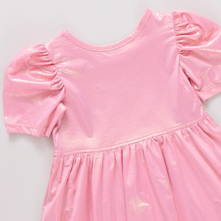 Lame Laurie Dress Light Pink