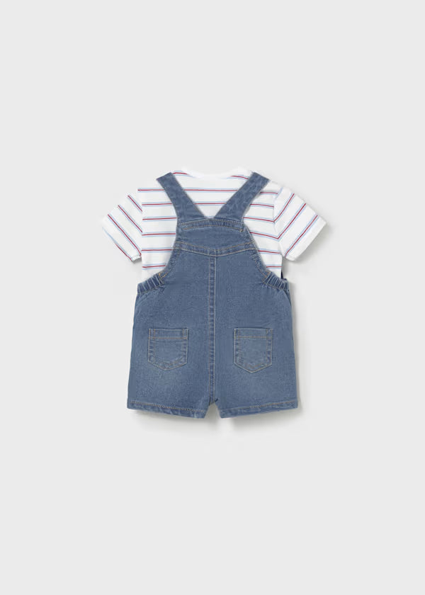 Dungaree & T-shirt Set