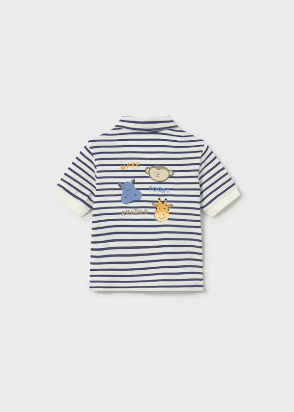 Striped polo