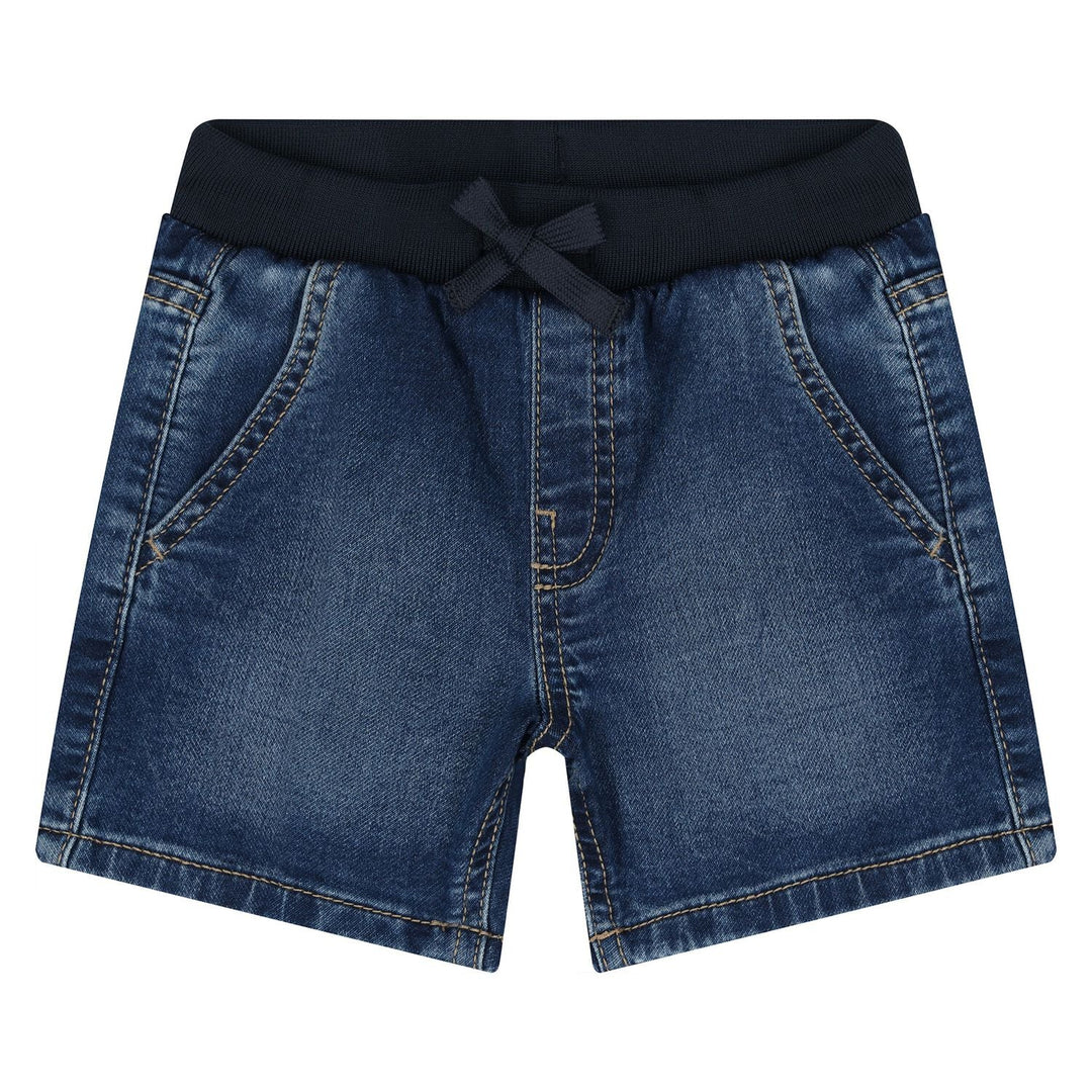 Denim Pull On Shorts