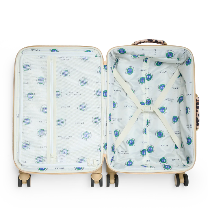 Leopard Logan Carry On Suitcase