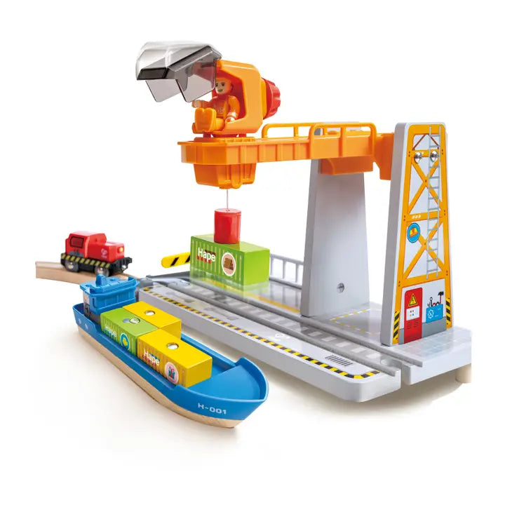 Sea &amp; Rail Cargo Transportation Set
