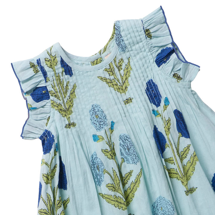 Girls Jaipur Dress Light Blue Dandelion