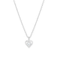 Load image into Gallery viewer, CZ Heart Pendant in Sterling Silver
