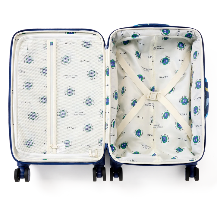Logan Carry On Suitcase Dino Fossils