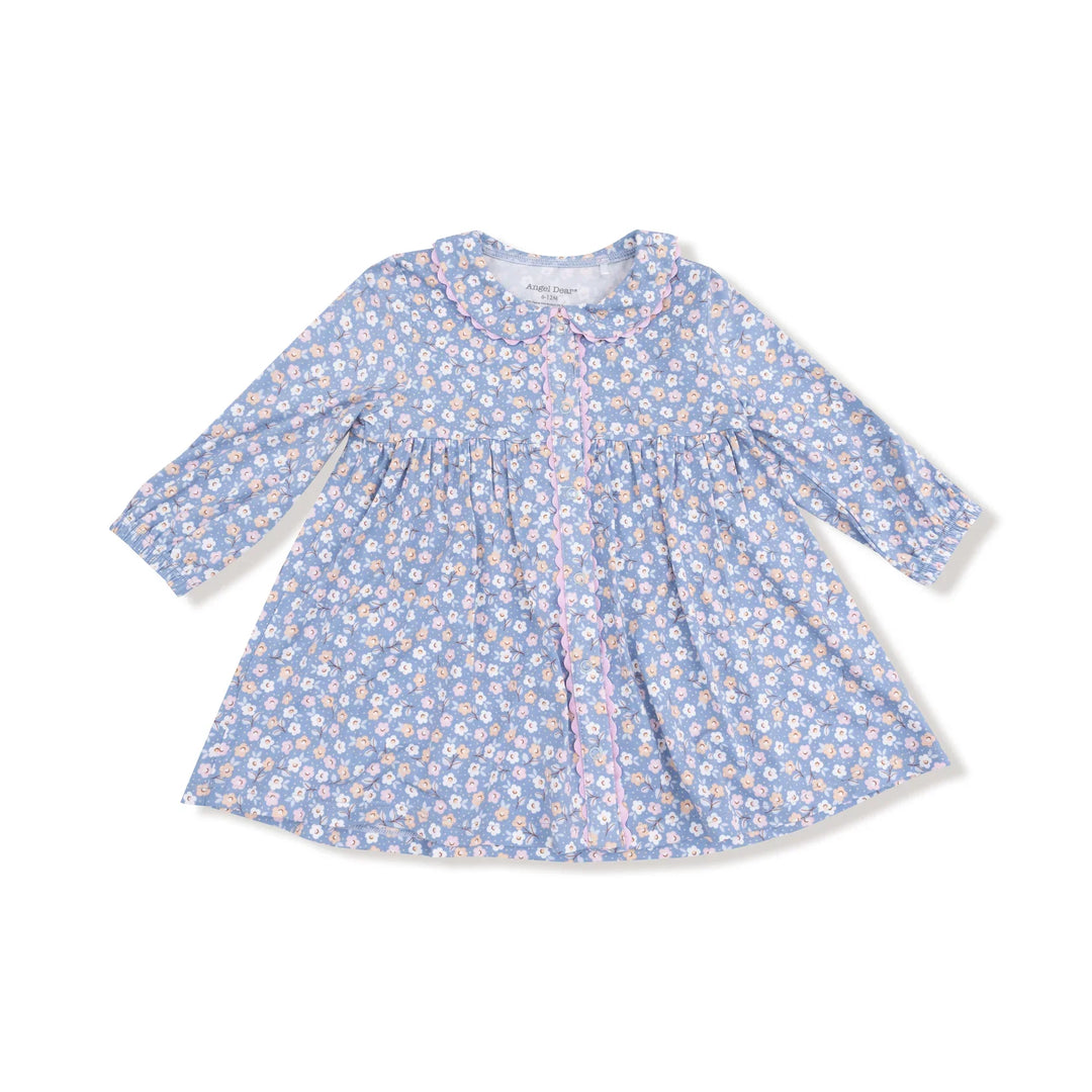 Country Calico Jill Dress with Ric Rac