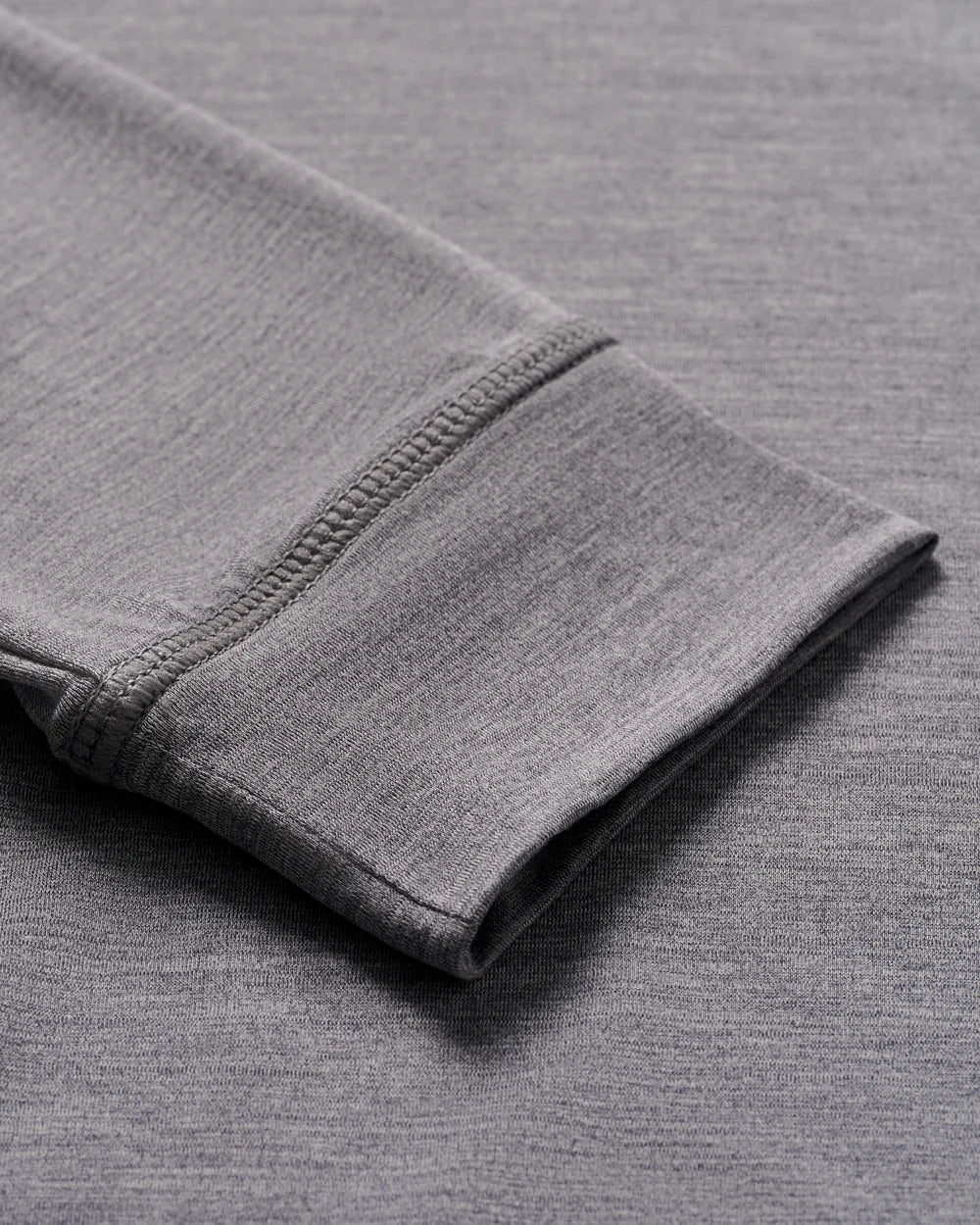 Durant Jr Long Sleeve Hooded T-Shirt Heathered Navy