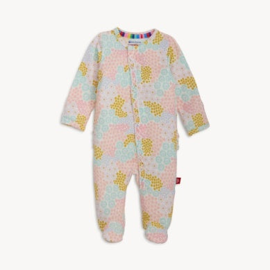 Harper Modal Magnetic Footie W Ruffle