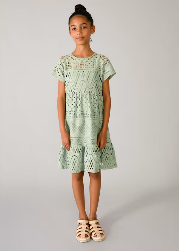 Matcha Lace Dress