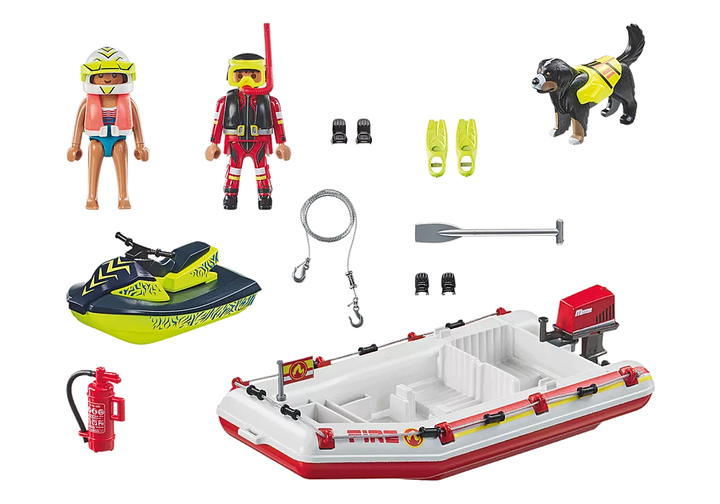 Fireboat with Water Scooter