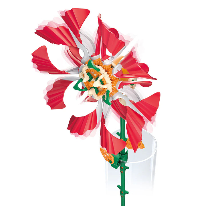 Solar Flower Ruby Ripple