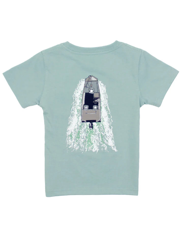 On The Water Short Sleeve Marine Mist