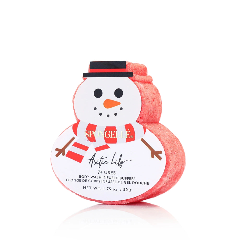 Snowman Body Wash Infused Buffers