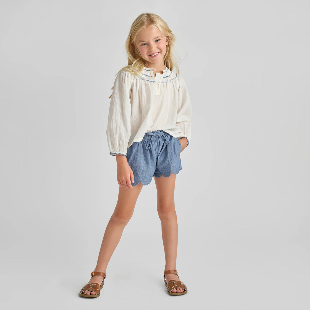 Ava Top Antique White