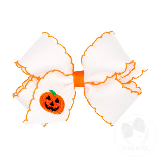 Halloween Moonstitch Bow