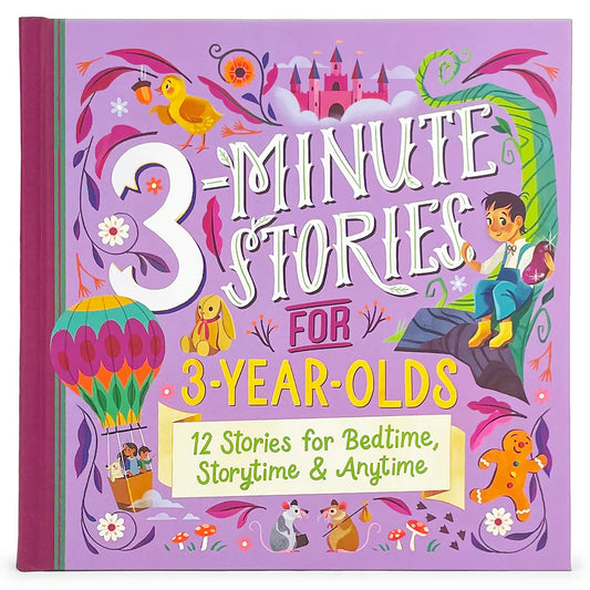 3 minute stories for 3 year olds