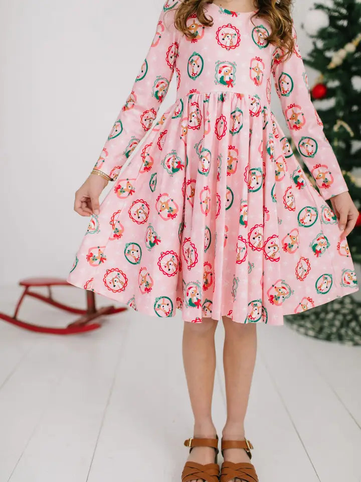 Gwendolyn Dress in Reindeer