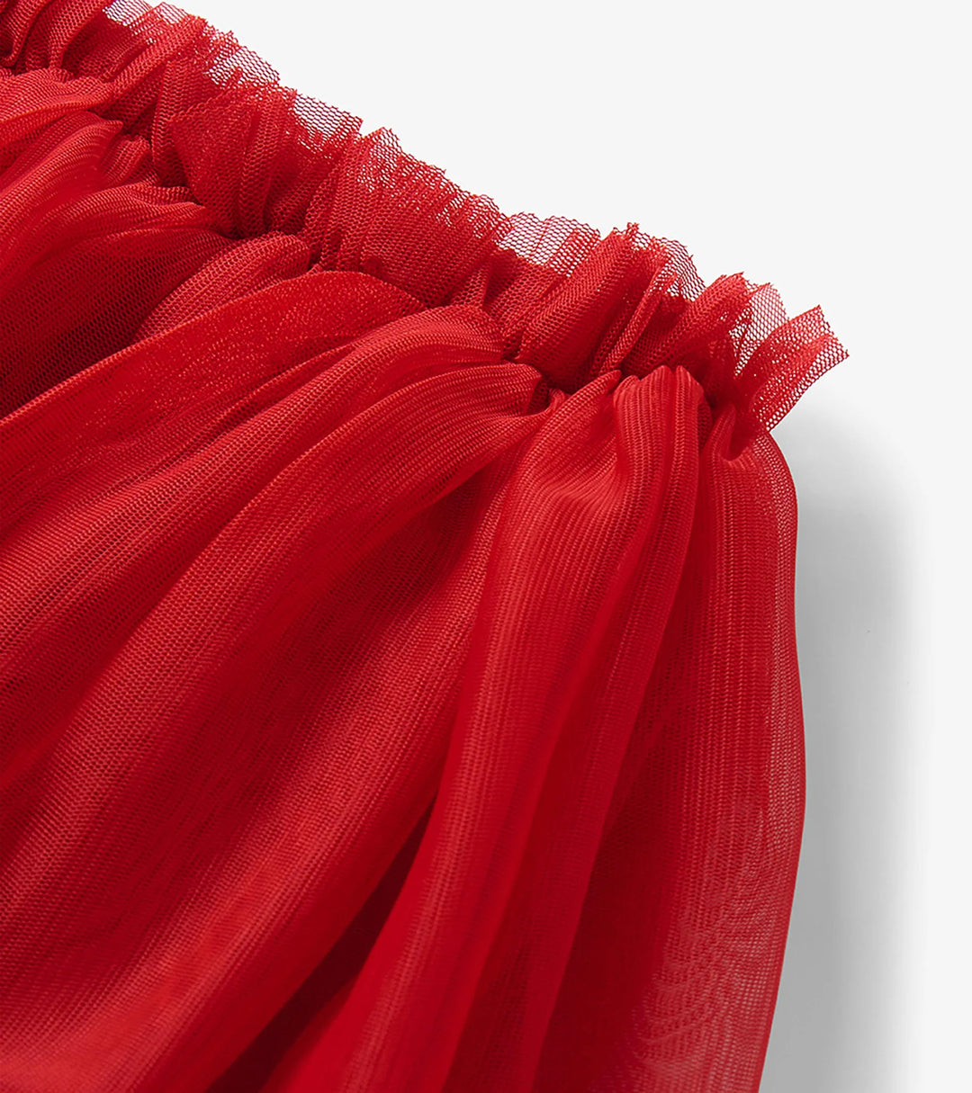 Chex Red Puffy Tutu Skirt