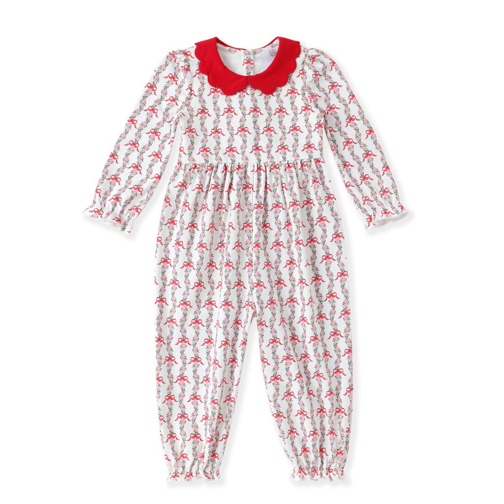 Holiday Ribbon Romper