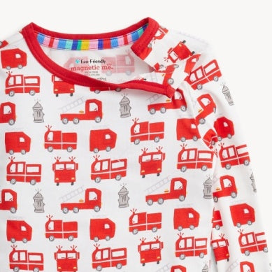 Fired Up Modal Long Sleeve Long Pant Pajama Set