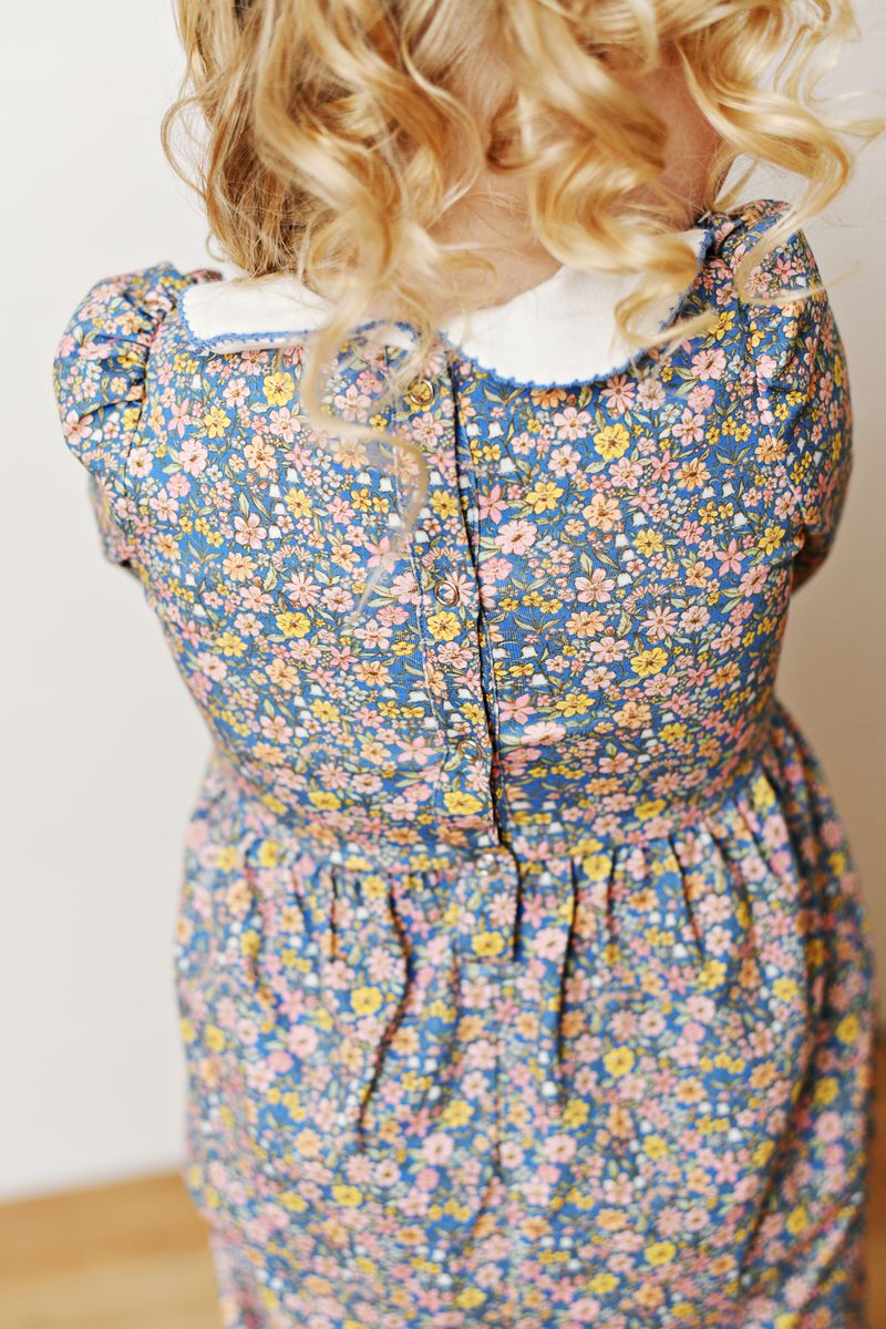 Fall Floral Proper Romper