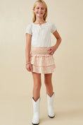 Load image into Gallery viewer, Ditsy Floral Smocked Tiered Skirt
