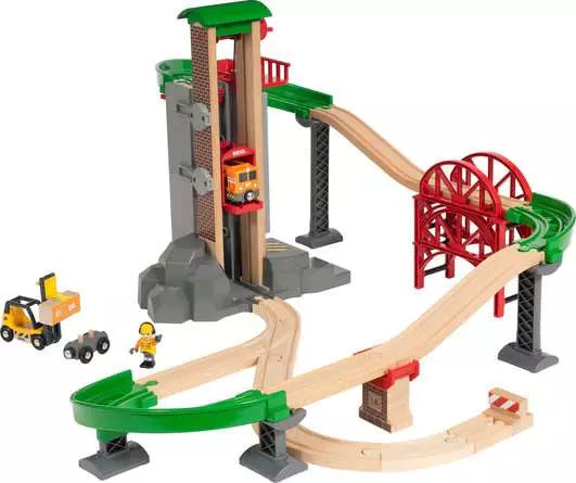 BRIO Lift and Load Warehouse Set