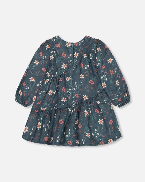 Muslin Floral Baby Dress