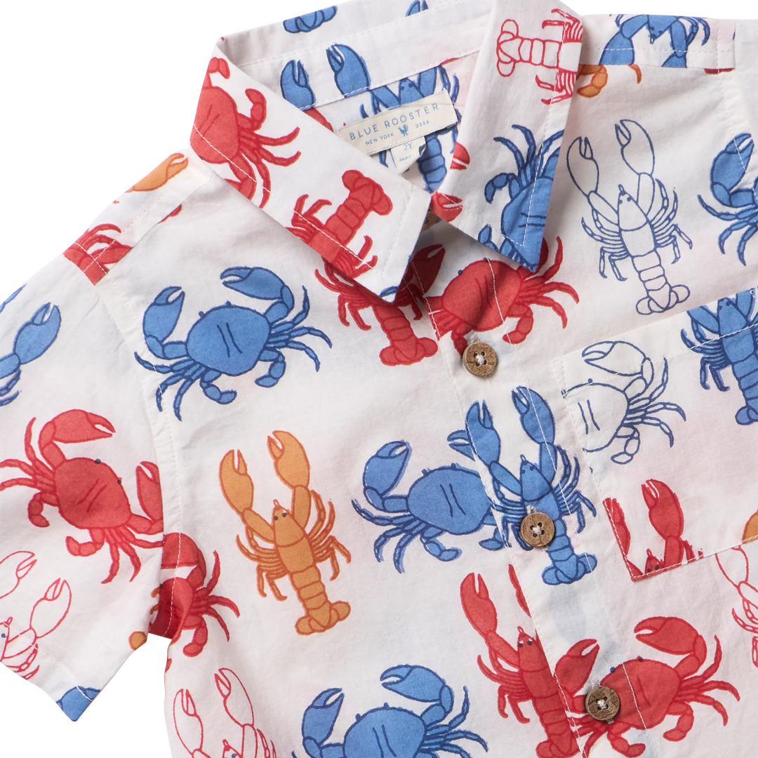 Boys Jack Shirt Lobsters & Crabs