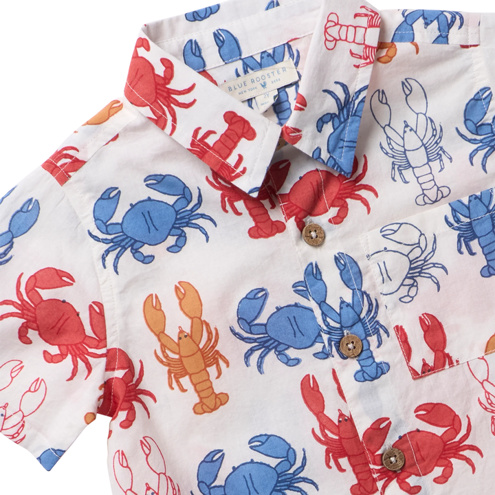 Boys Jack Shirt Lobsters & Crabs
