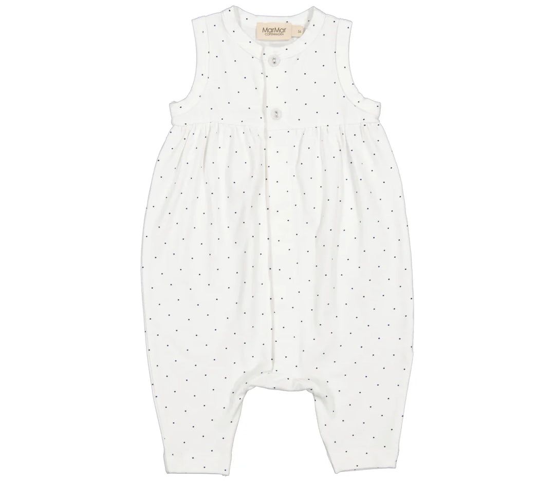Blue Dot Romper