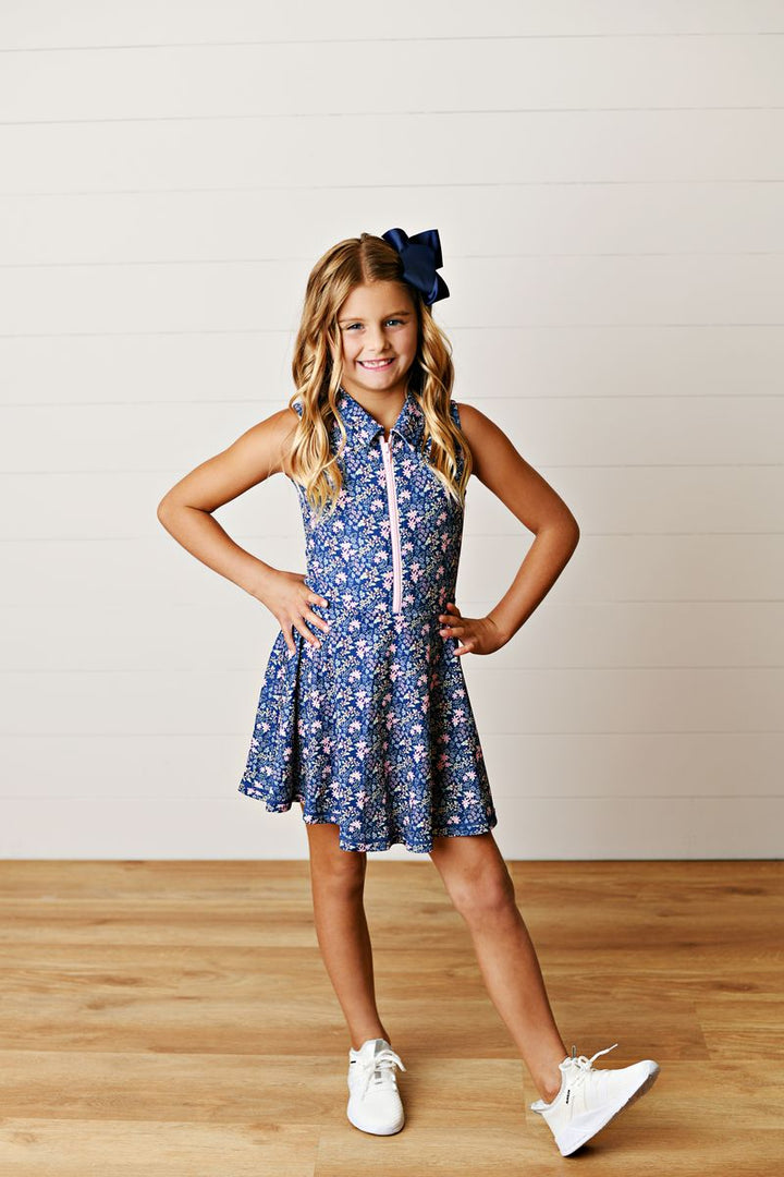 Floral Smock Romper