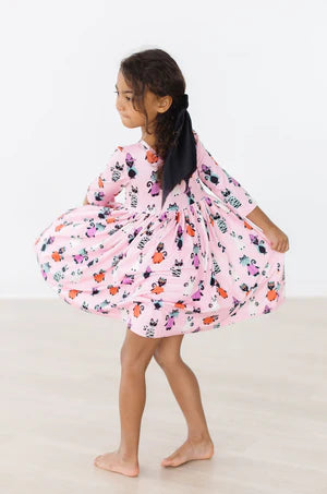 Purrr-fectly Spooky Twirl Dress