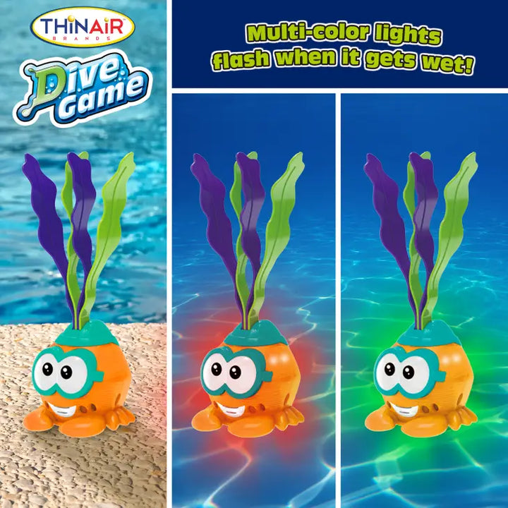 Light Up Hermit Crab Dive Toy