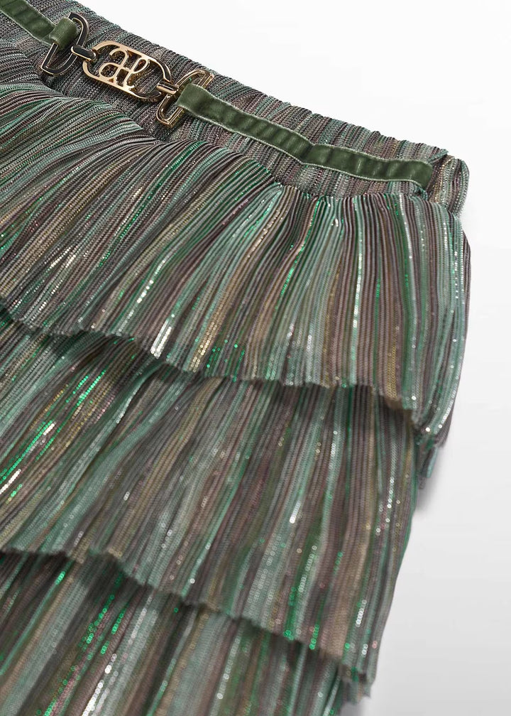 Jade Pleated Skirt