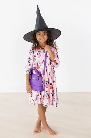 Purrr-fectly Spooky Twirl Dress
