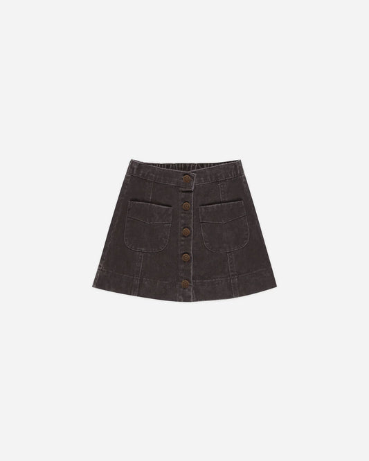 Denver Mini Skirt Washed Black