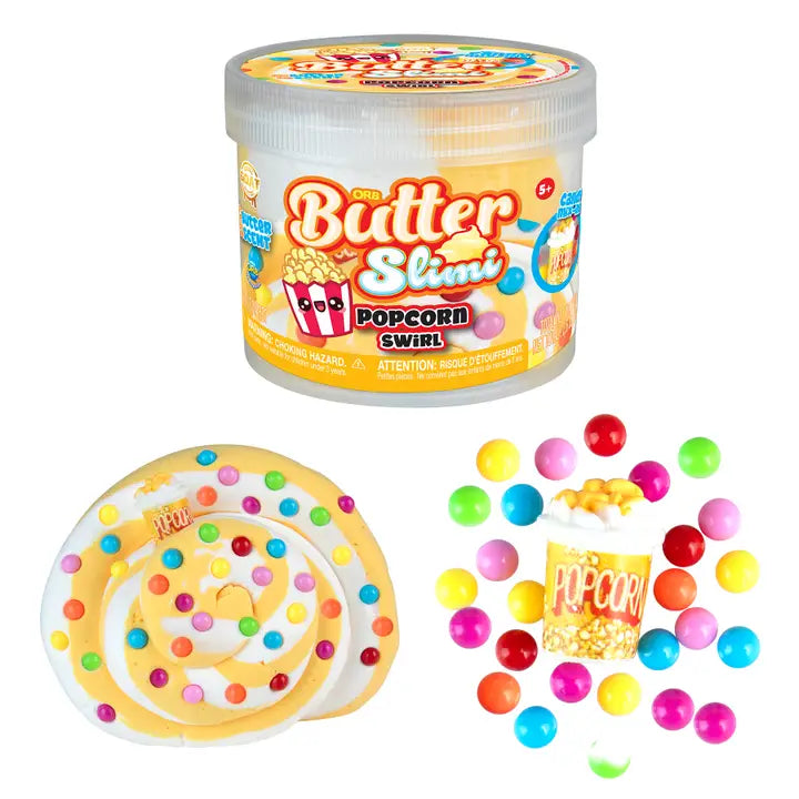 Butter Slimi Popcorn Swirl