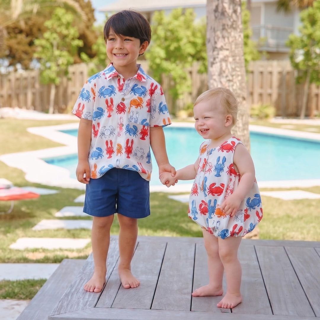 Boys Jack Shirt Lobsters & Crabs