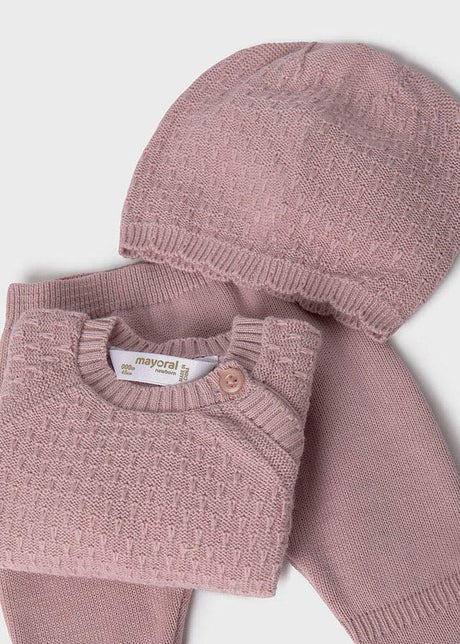 3 piece Knit Set in Pink