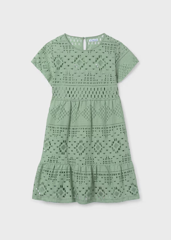Matcha Lace Dress