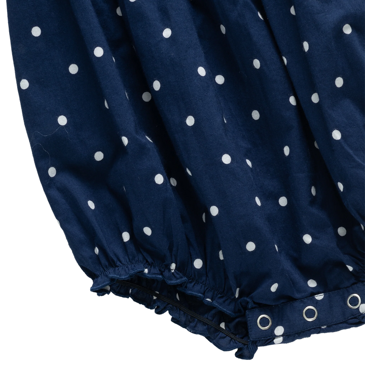 Baby Girls Jaipur Bubble Navy Dot