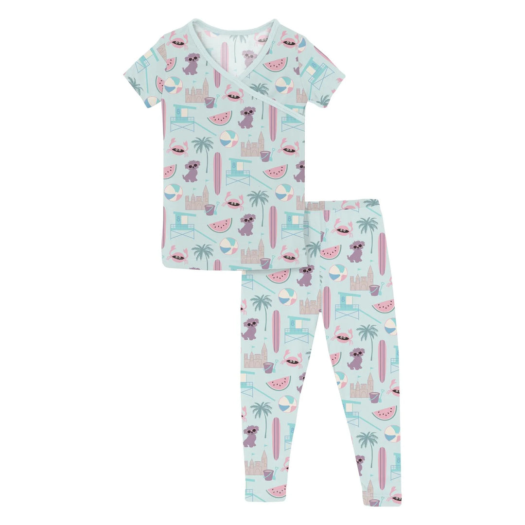 Kimono Pajama Set Beach Days