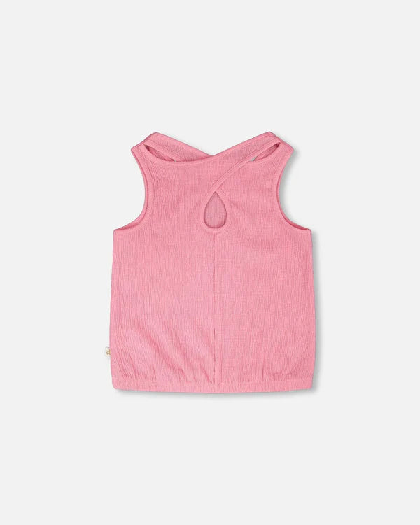 Daisy Crinkle Jersey Tank
