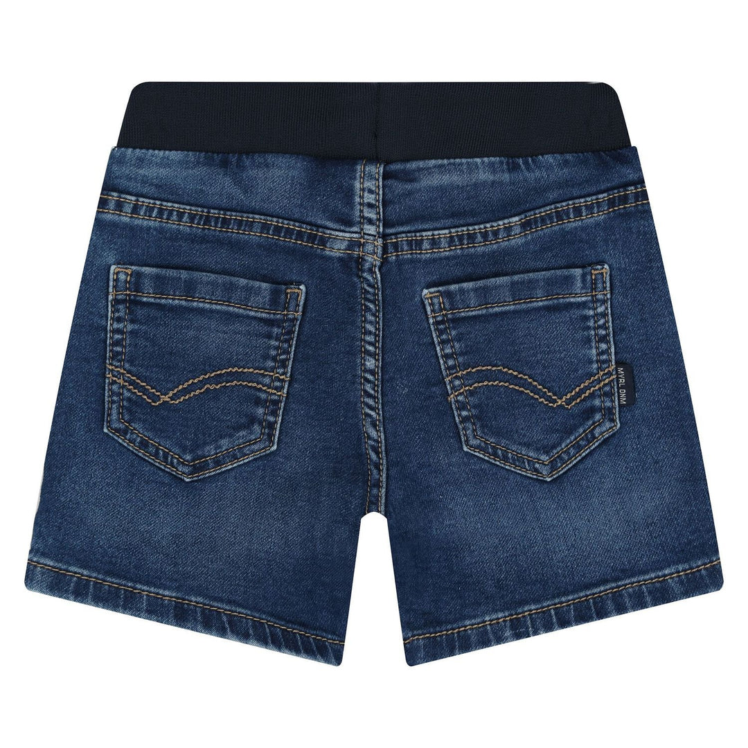 Denim Pull On Shorts