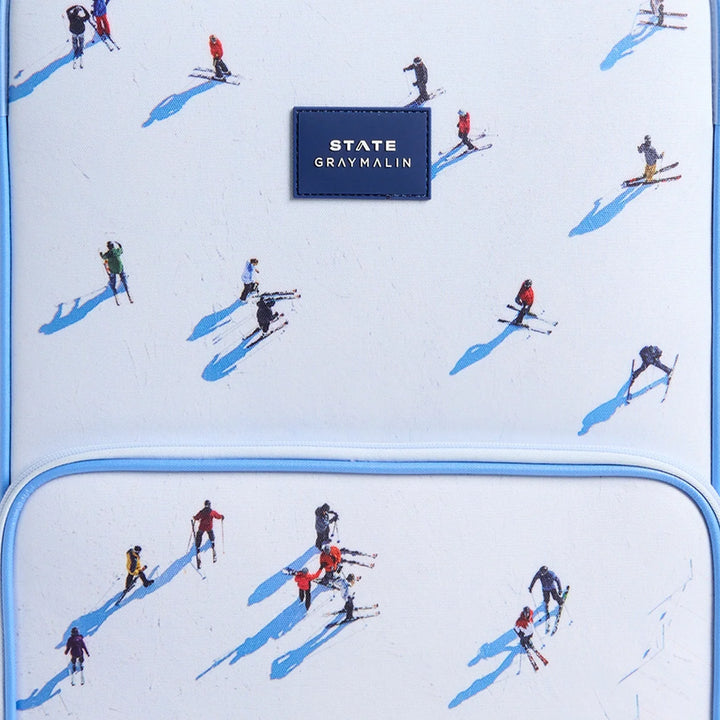 Gray Malin Logan Carry On Suitcase Deer Valley Skiers
