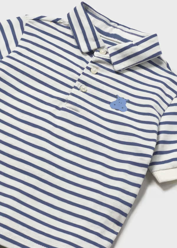 Striped polo
