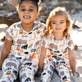 Load image into Gallery viewer, Animals of Africa Bamboo Pajama Set

