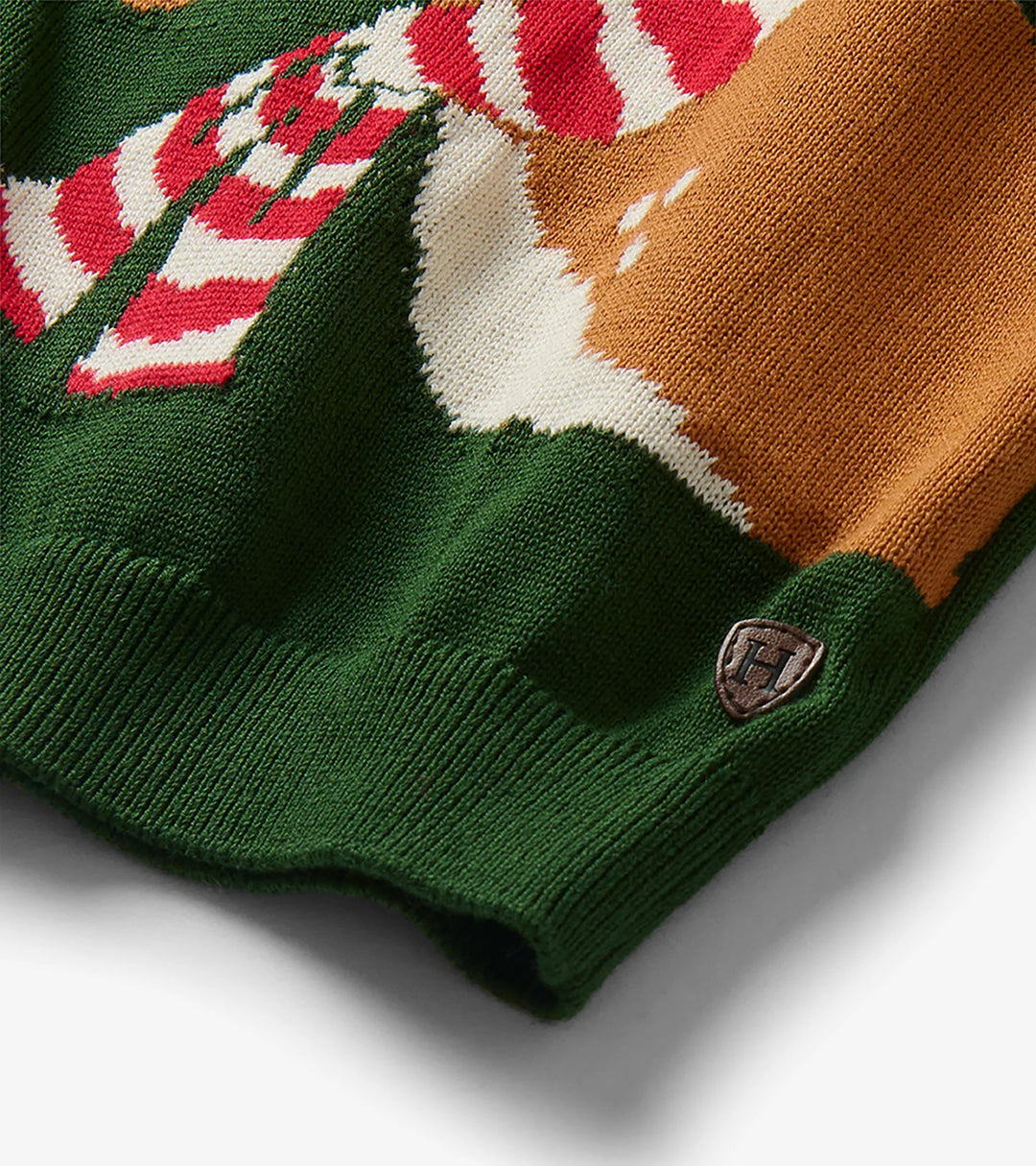 Reindeer V-Neck Sweater