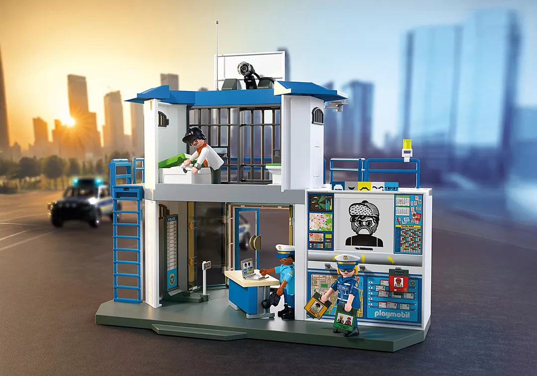 Police Station with Investigation Room